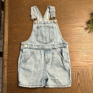 Zara Label Denim Overalls
